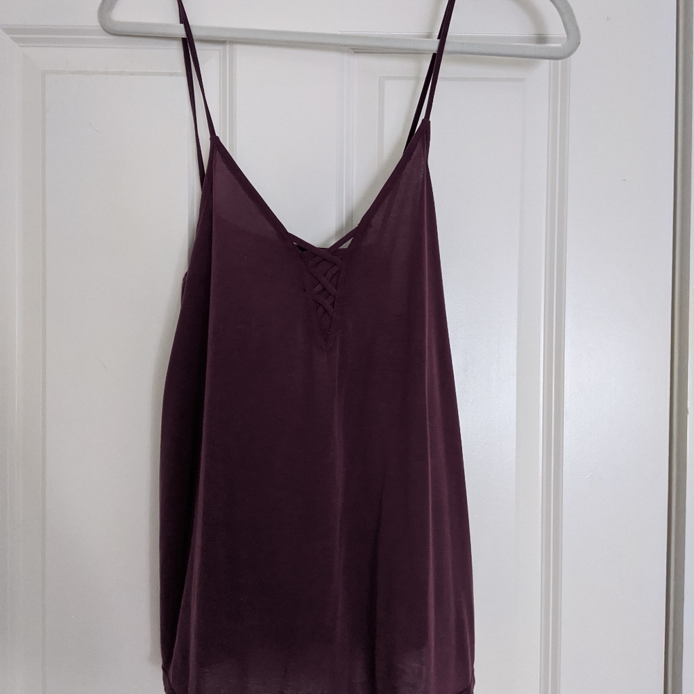 American Eagle sueded tank